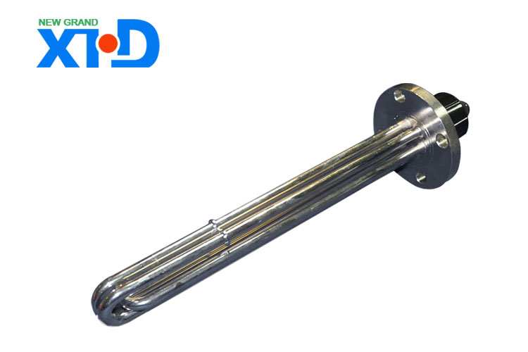 不銹鋼法蘭模溫機(jī)電加熱管 不銹鋼法蘭模溫機(jī)電加熱管